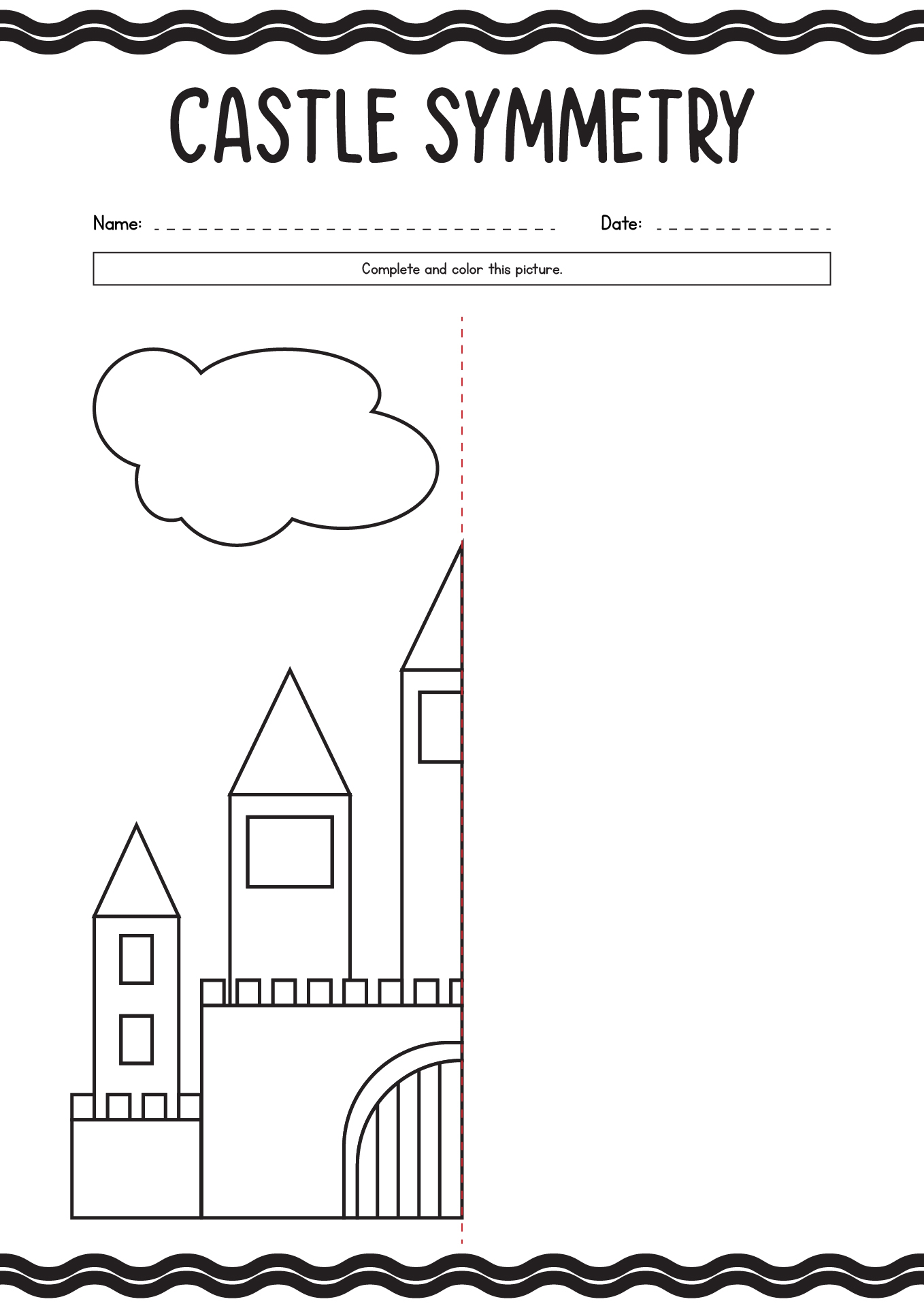 11 Drawing Symmetry Worksheets Free PDF At Worksheeto