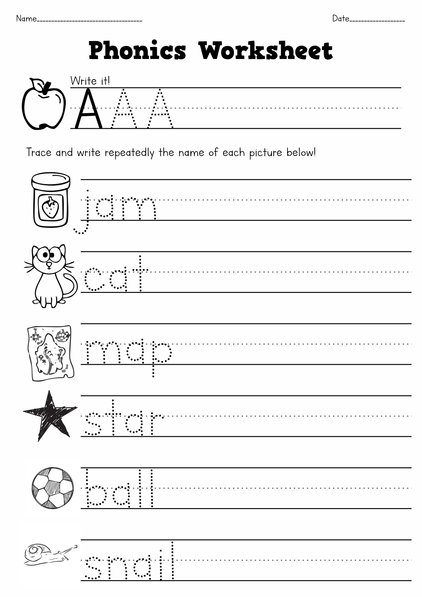 1st Grade Worksheets Free Printable