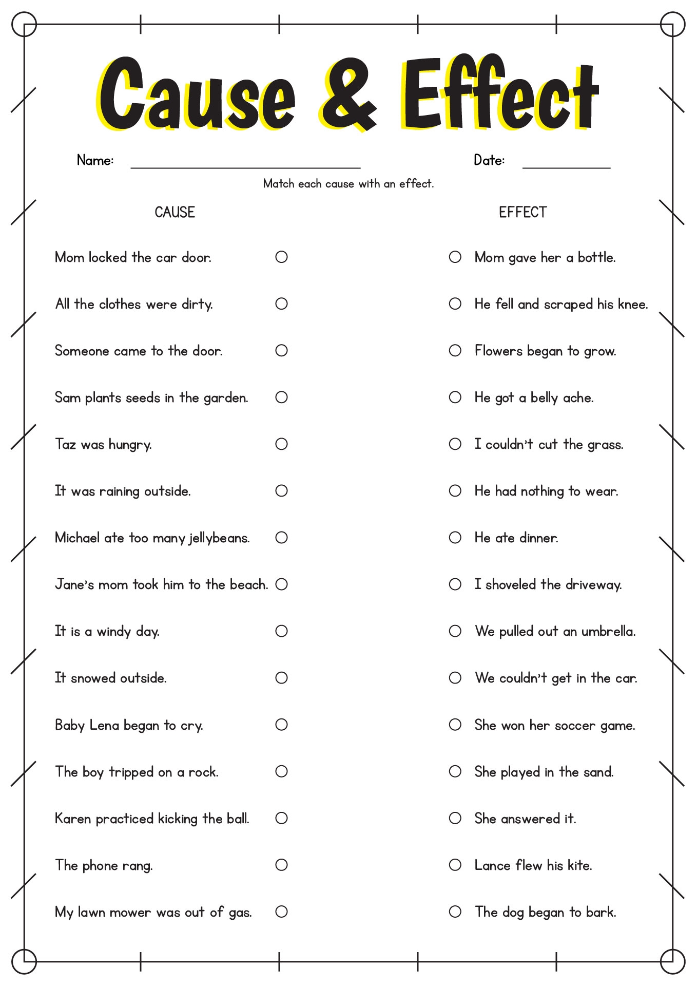 4th Grade Reading Comprehension Worksheets Students