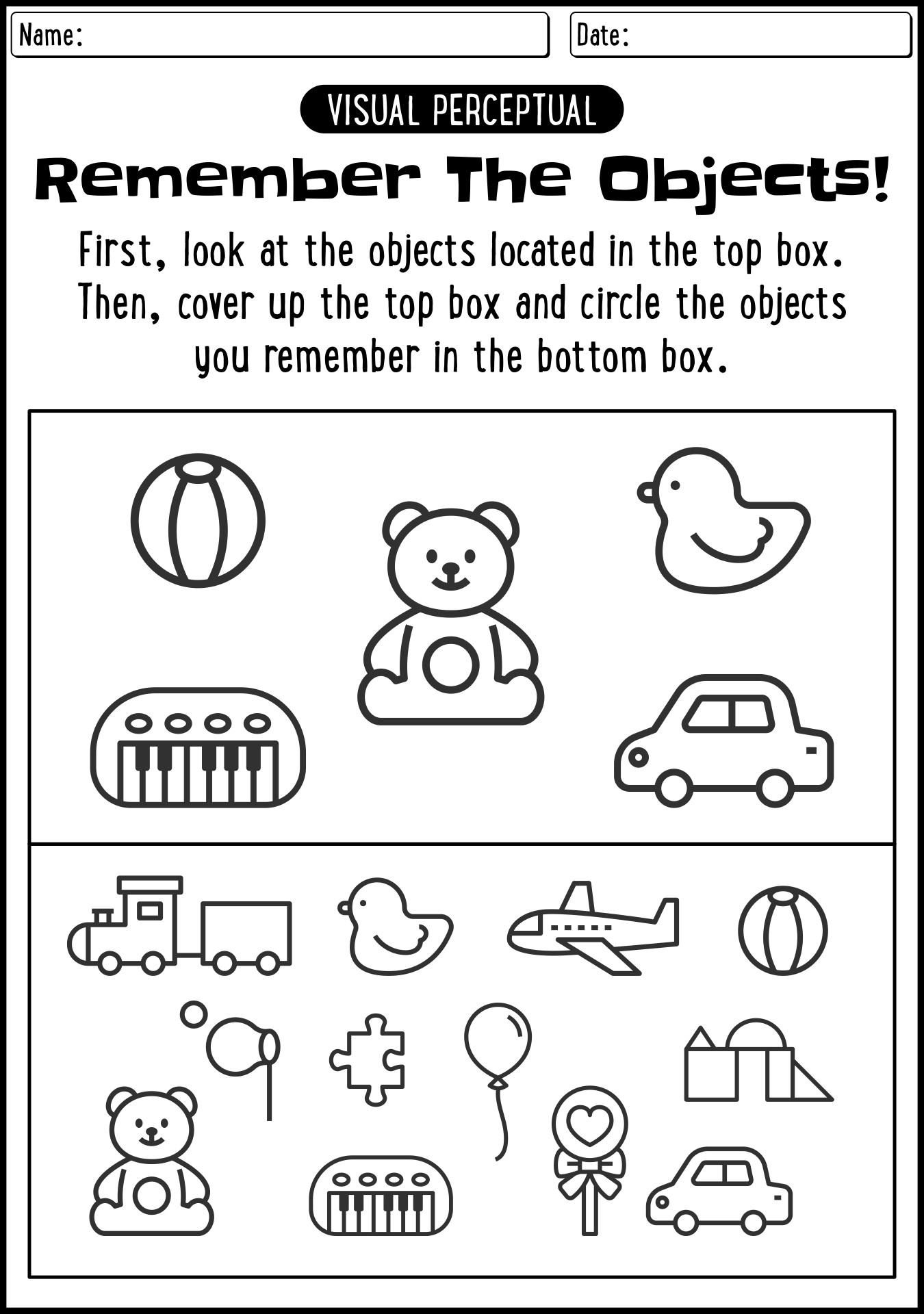 19 Occupational Therapy Visual Perceptual Worksheets Free PDF At Worksheeto