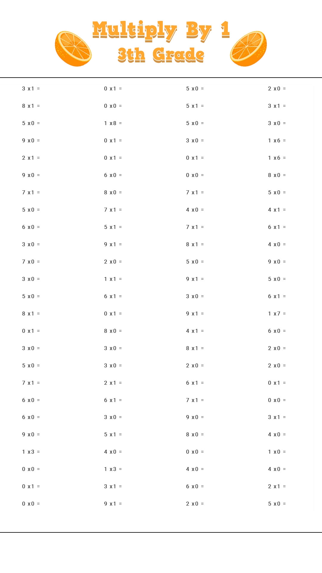 19 Timed Multiplication Worksheets Free PDF At Worksheeto