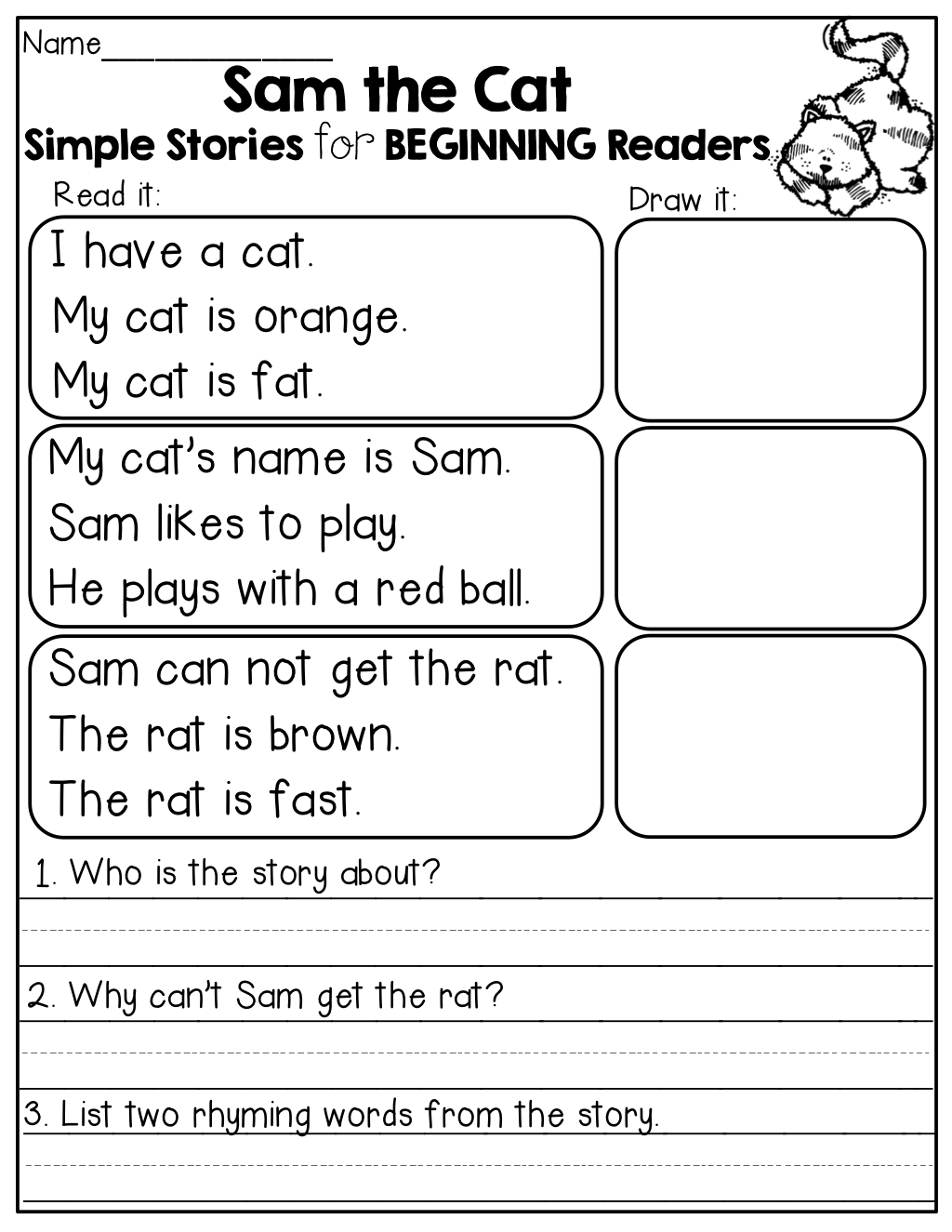 27 Read And Draw Activities Ideas Reading Comprehension Reading 
