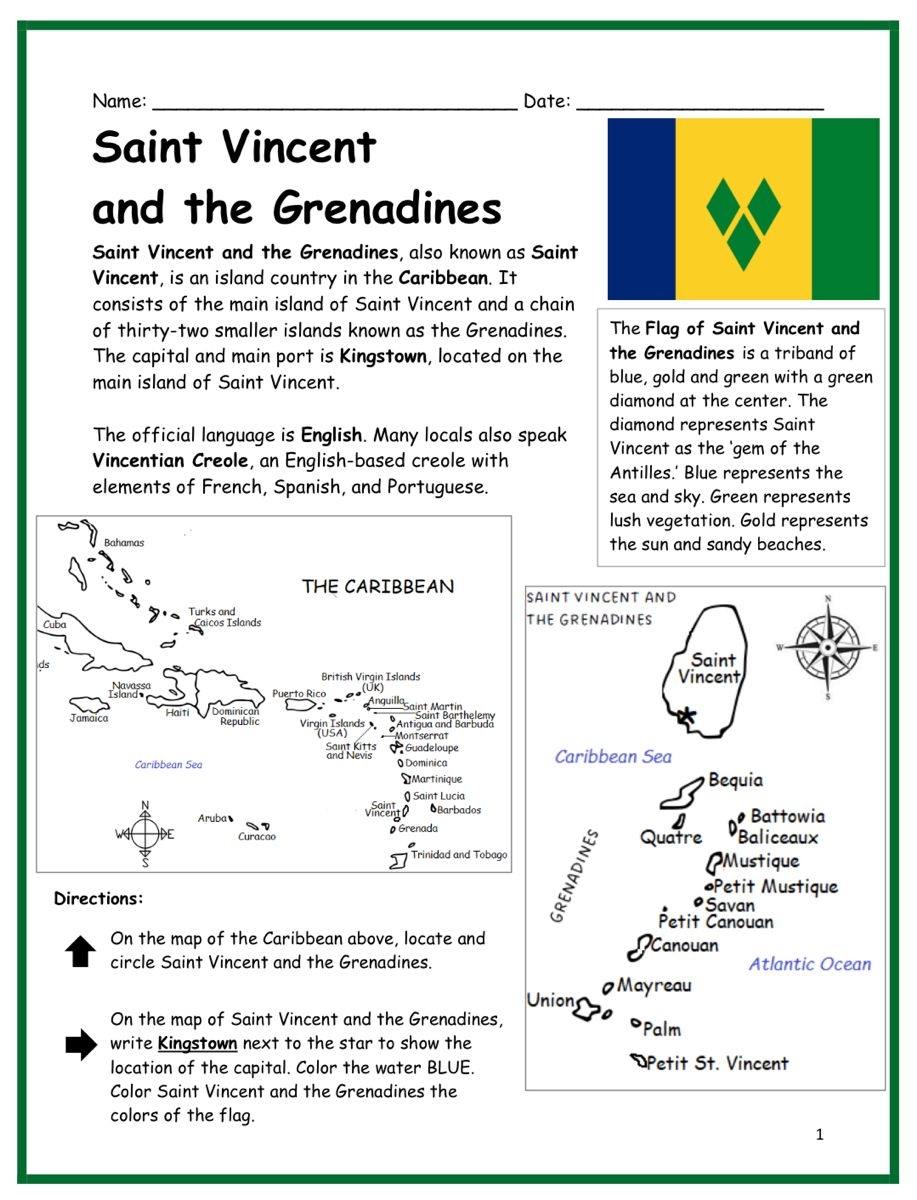 28 Caribbean Islands Printable Worksheets Ideas In 2025 Easy 