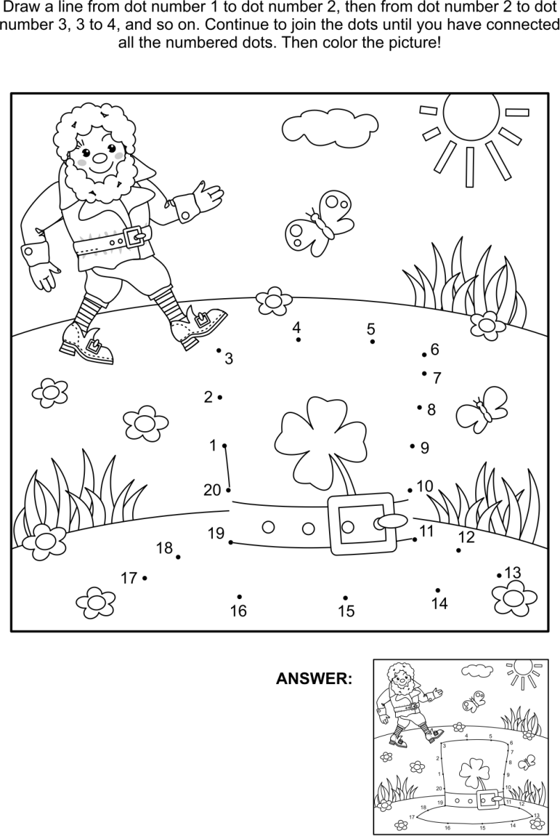 29 Free St Patrick s Day Printable Shamrock Coloring Pages Parade
