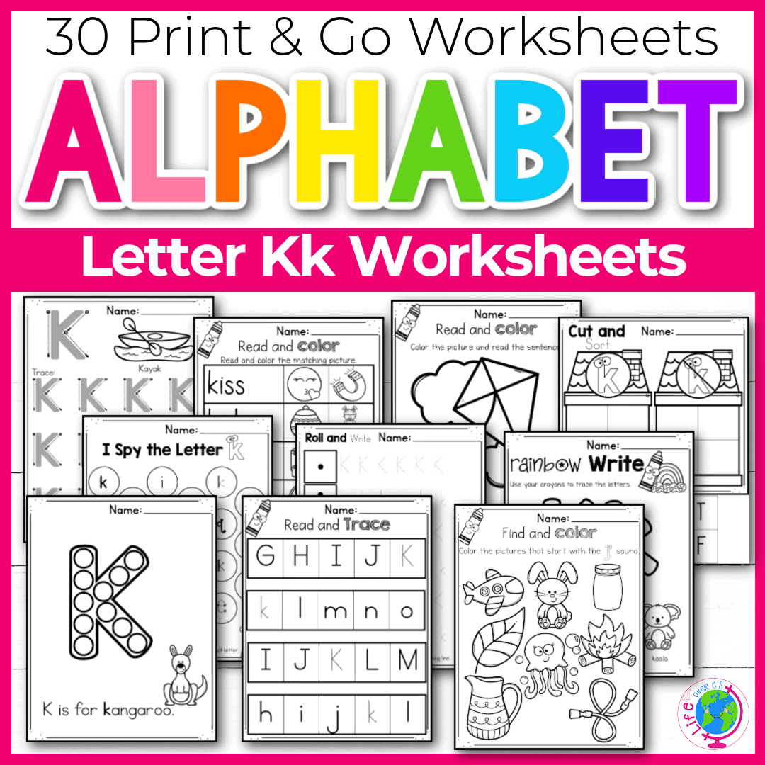 Free Printable Preschool Pre K Worksheets