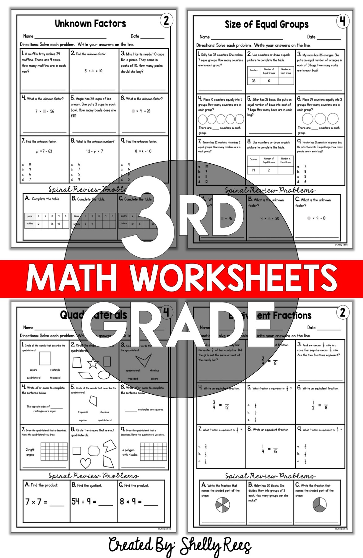 Free Printable Pattern Worksheets 3rd Grade