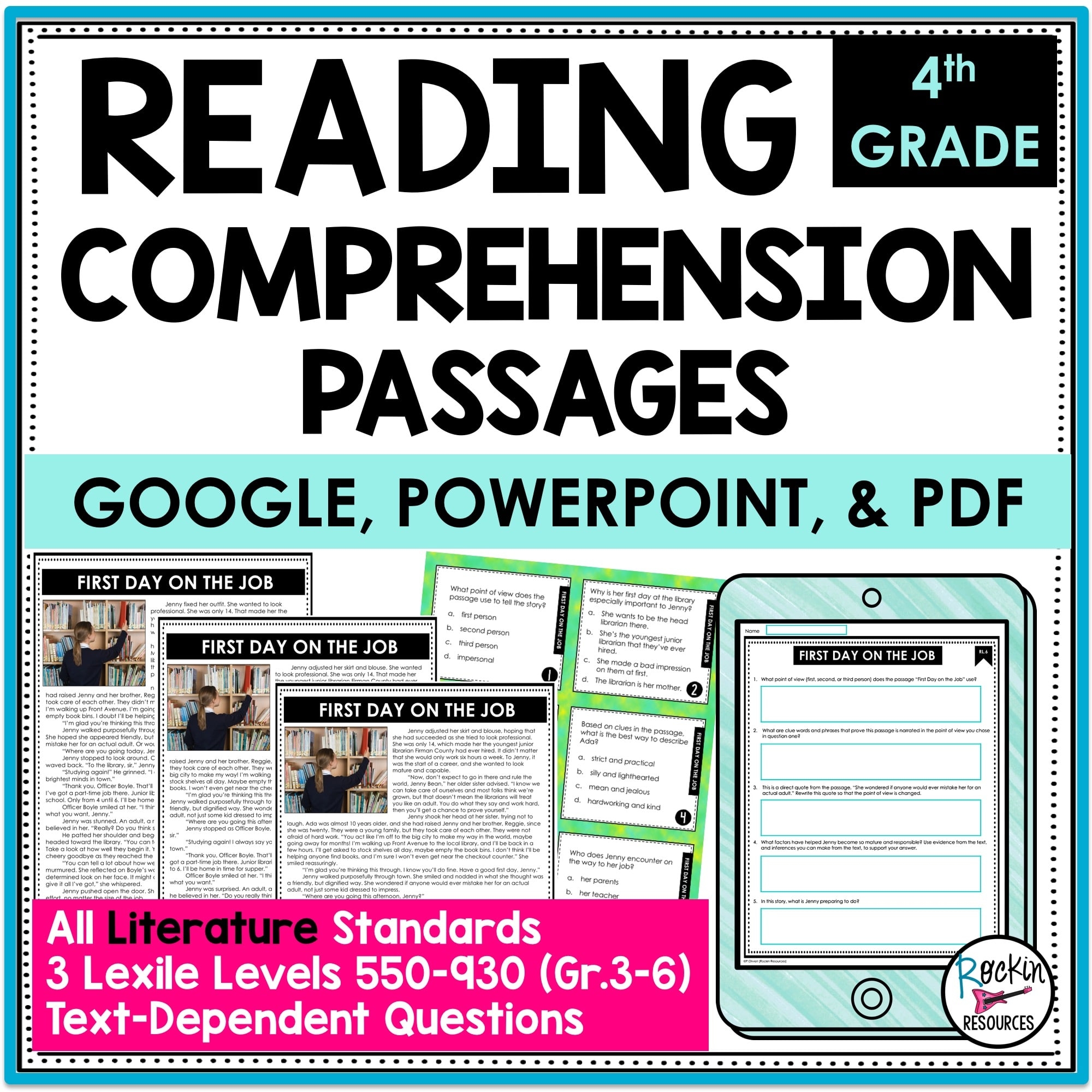 4th Grade Reading Comprehension Worksheets Inference