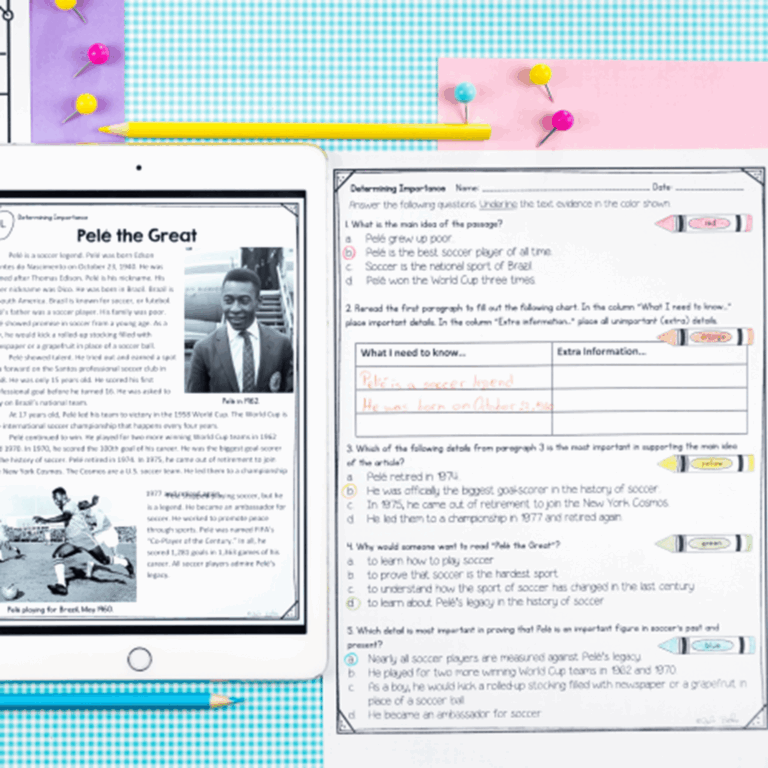 4th U0026 5th Reading Comprehension Skills U0026 Strategies Bundle MagiCore
