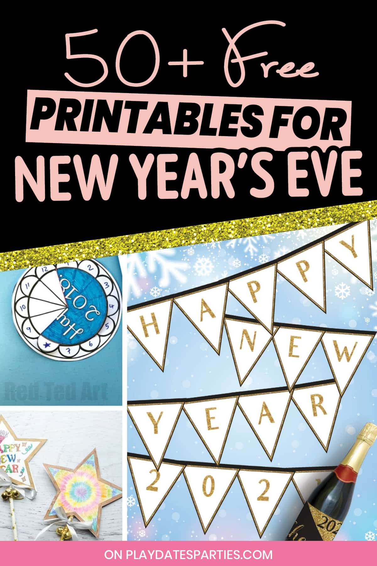 50 Free New Year s Eve Printables To Ring In 2021