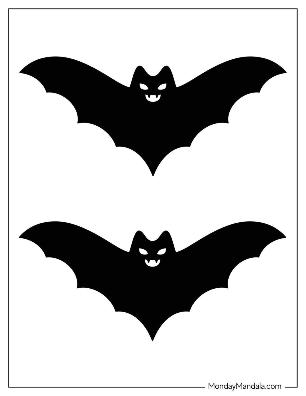 52 Bat Templates Free PDF Printables 