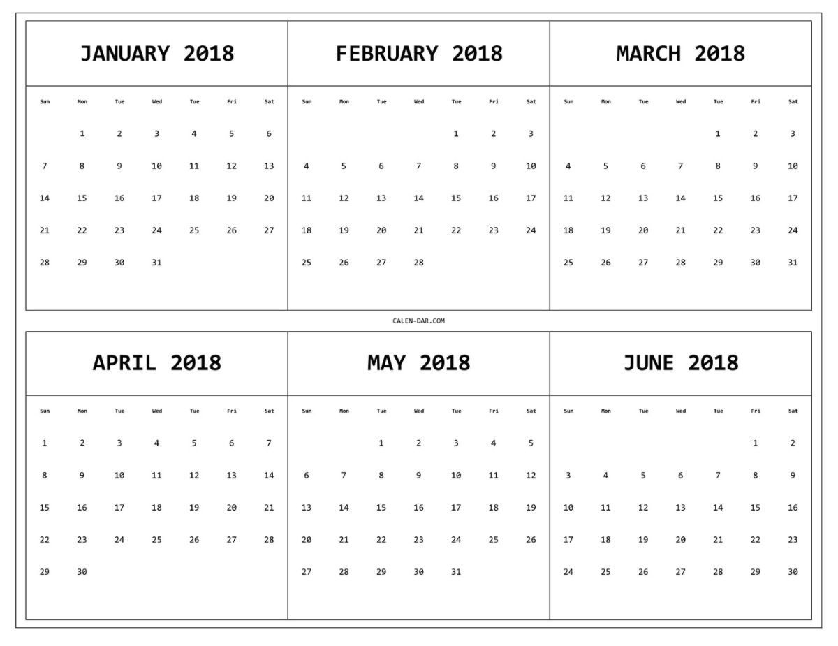 6 Month Free Printable Calendar Printable Blank Calendar Template Worksheets Library