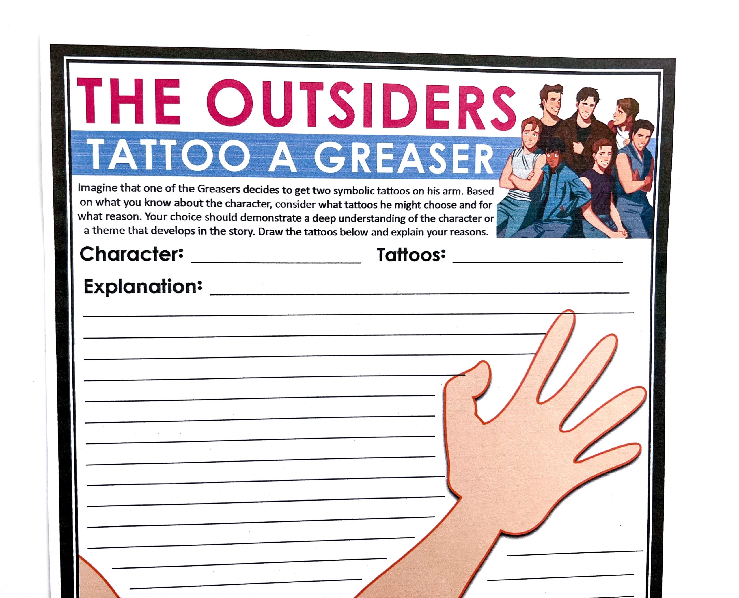 7 Creative Activities To Teach The Outsiders By S E Hinton 