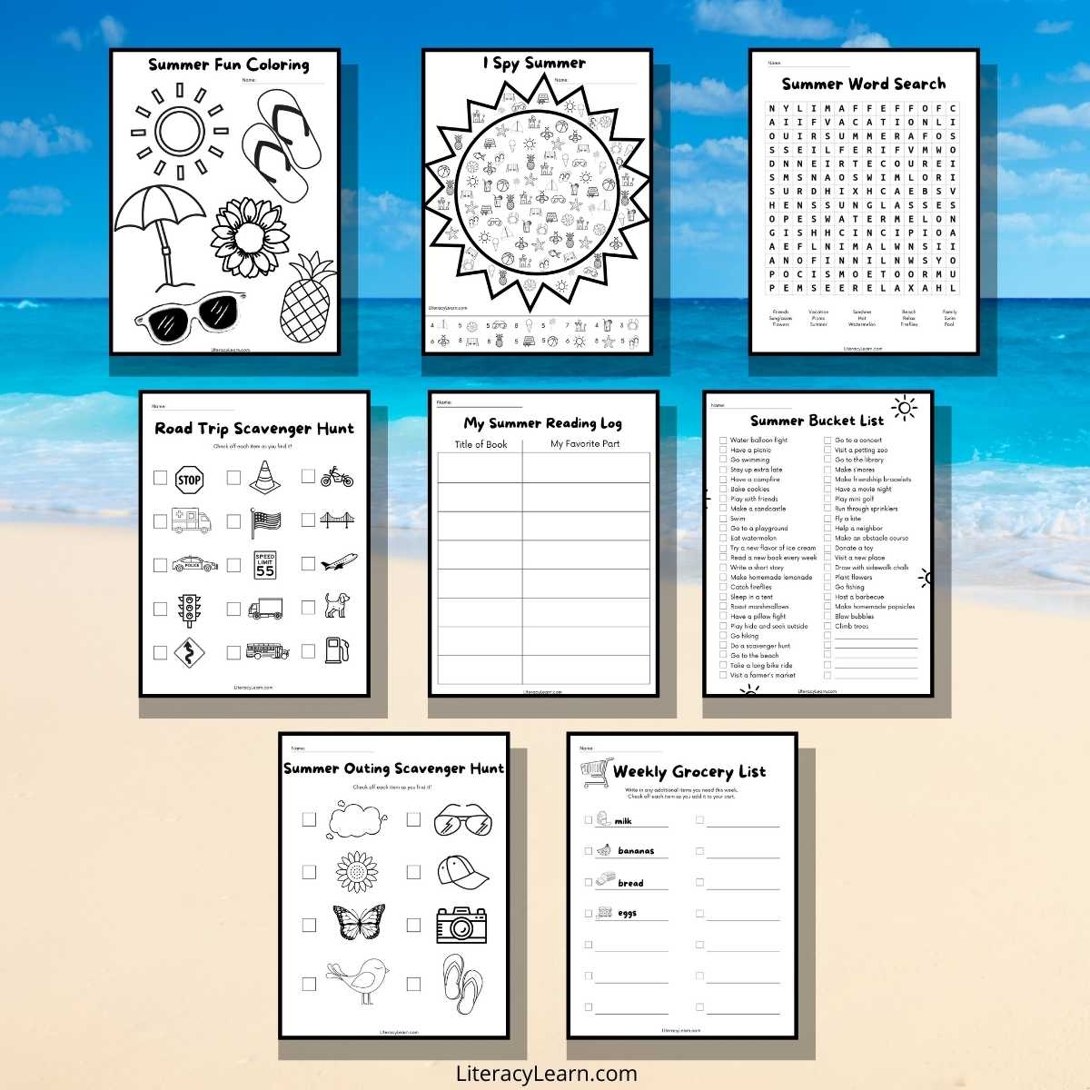 Free Printable Busy Worksheets