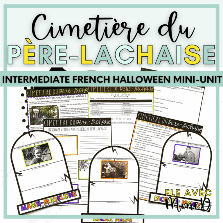 8 Super Awesome French Halloween Activities For The Classroom