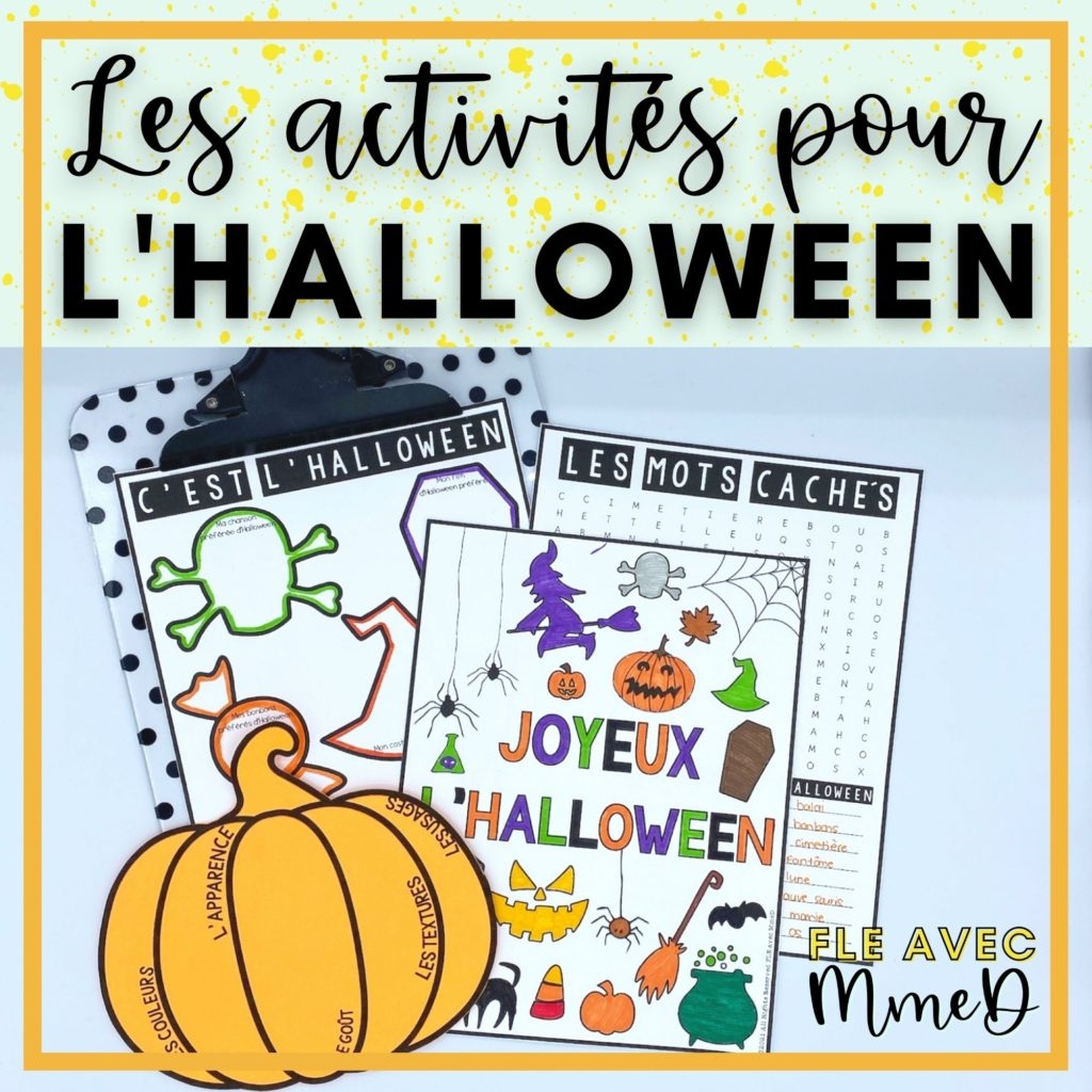 8 Super Awesome French Halloween Activities For The Classroom
