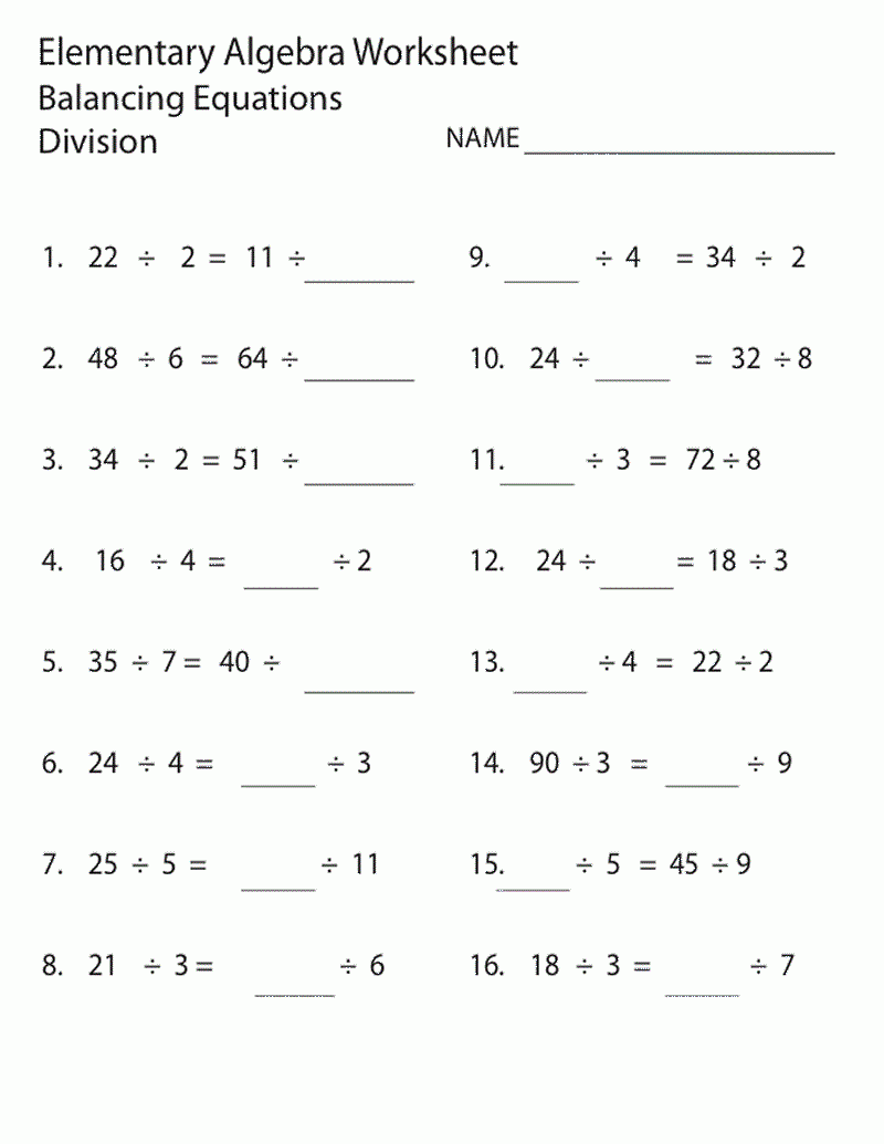 9th Grade Math Worksheets U0026 Printables Study Worksheets Library