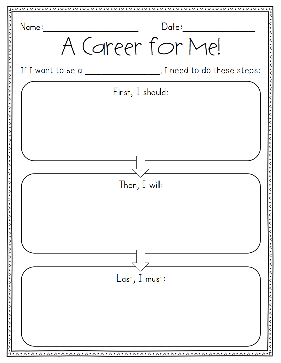 A Career For Me A Freebie Owl ways Be Inspired Worksheets 