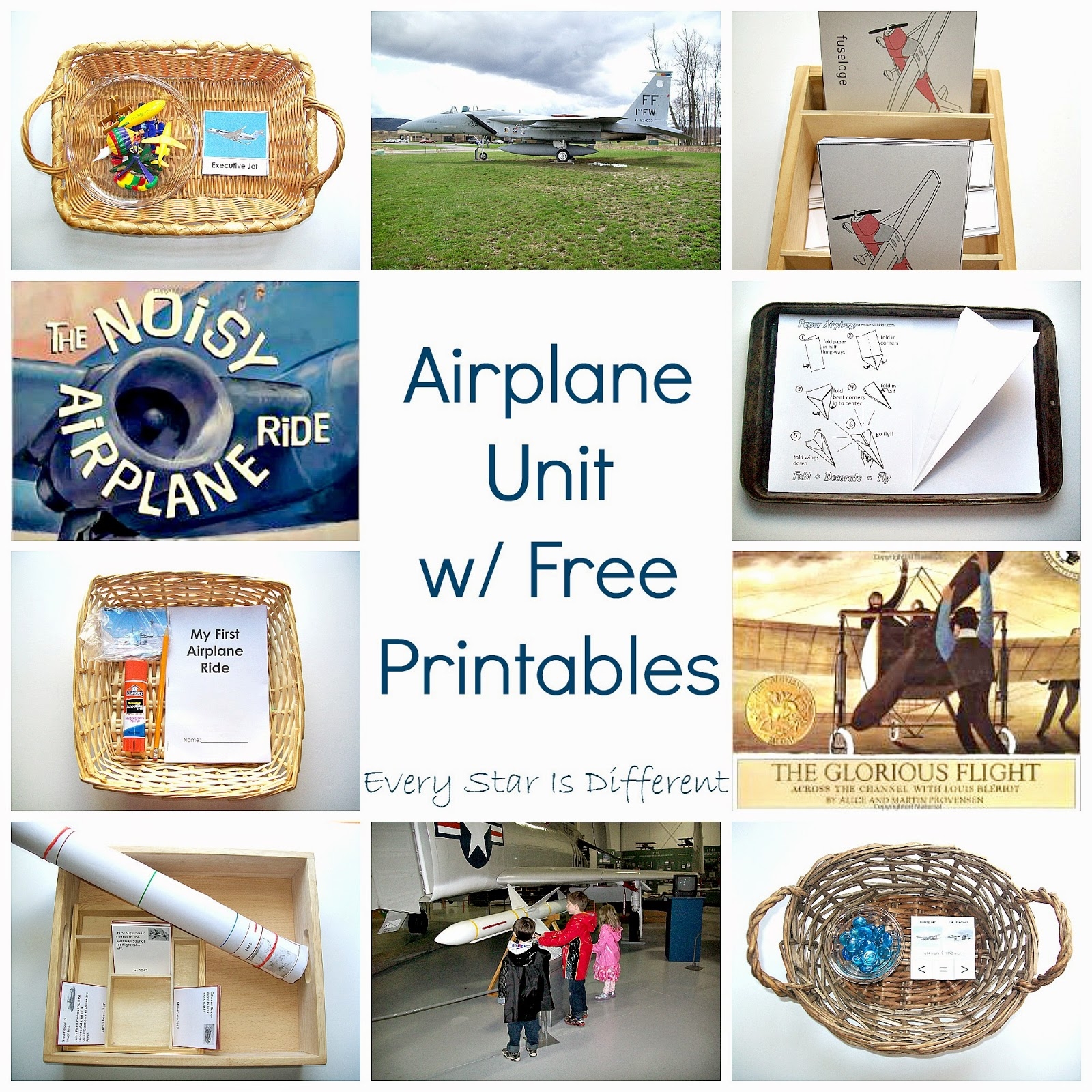Free Printable Airplane Worksheets