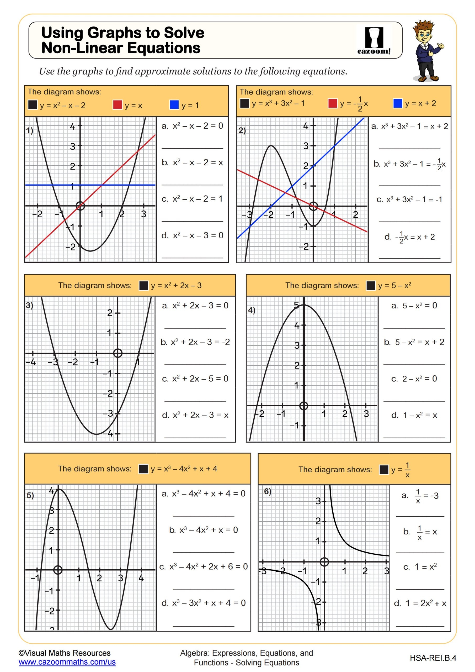 Algebra 2 Worksheets With Answers PDF Printable Algebra 2 Worksheets