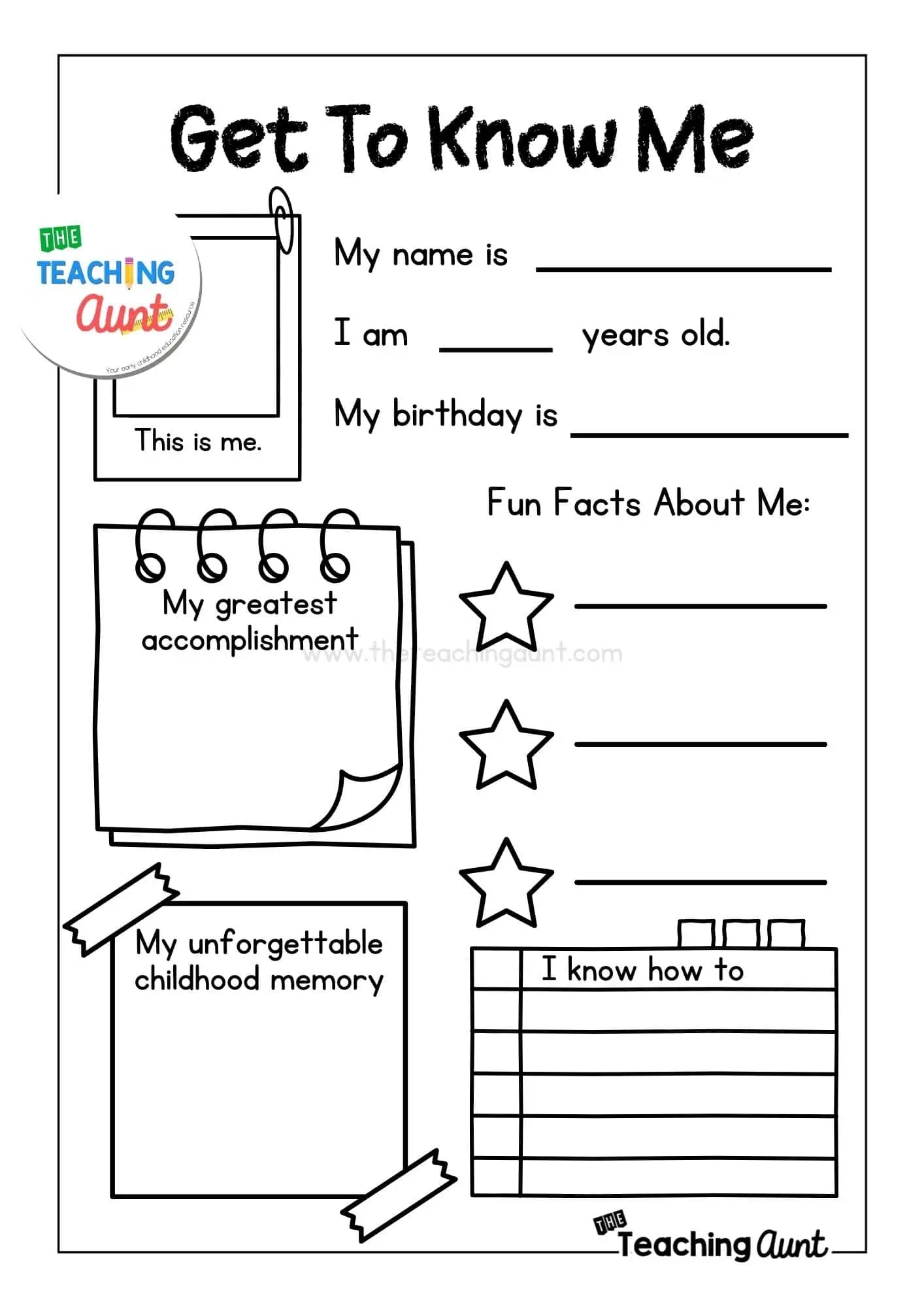 Free Printable Worksheets Putting Yourself Last
