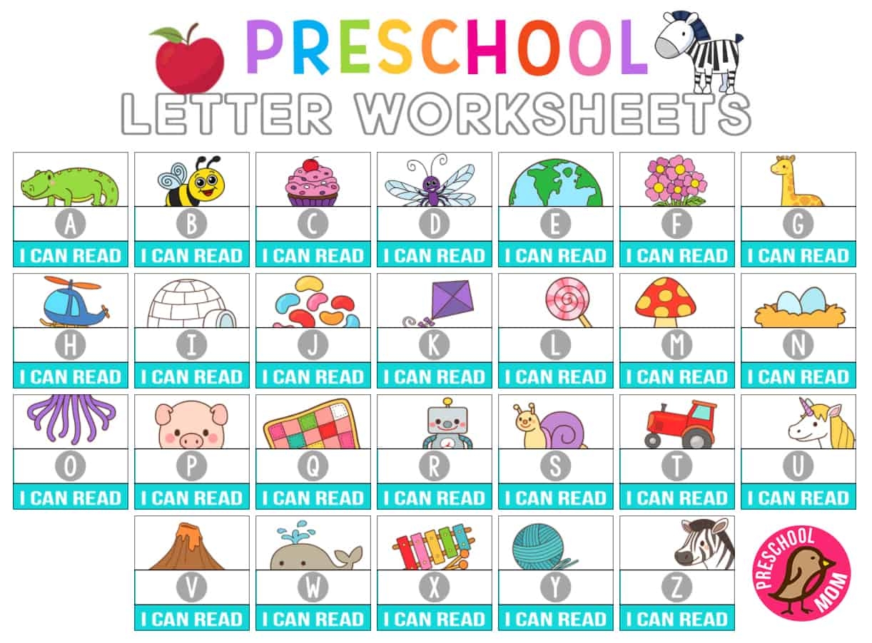 Toddler Worksheet Printables Free