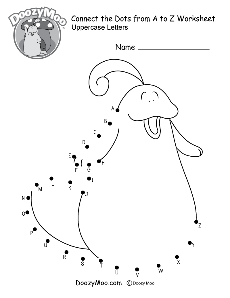 Alphabet Worksheets Free Printables Doozy Moo