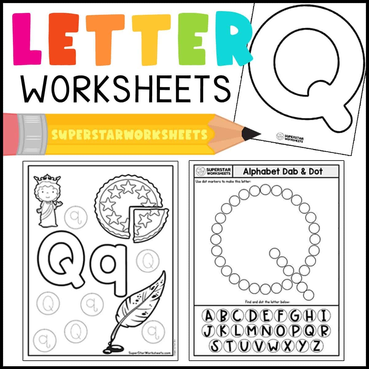Free Alphabet Printable Worksheets For Preschoolers