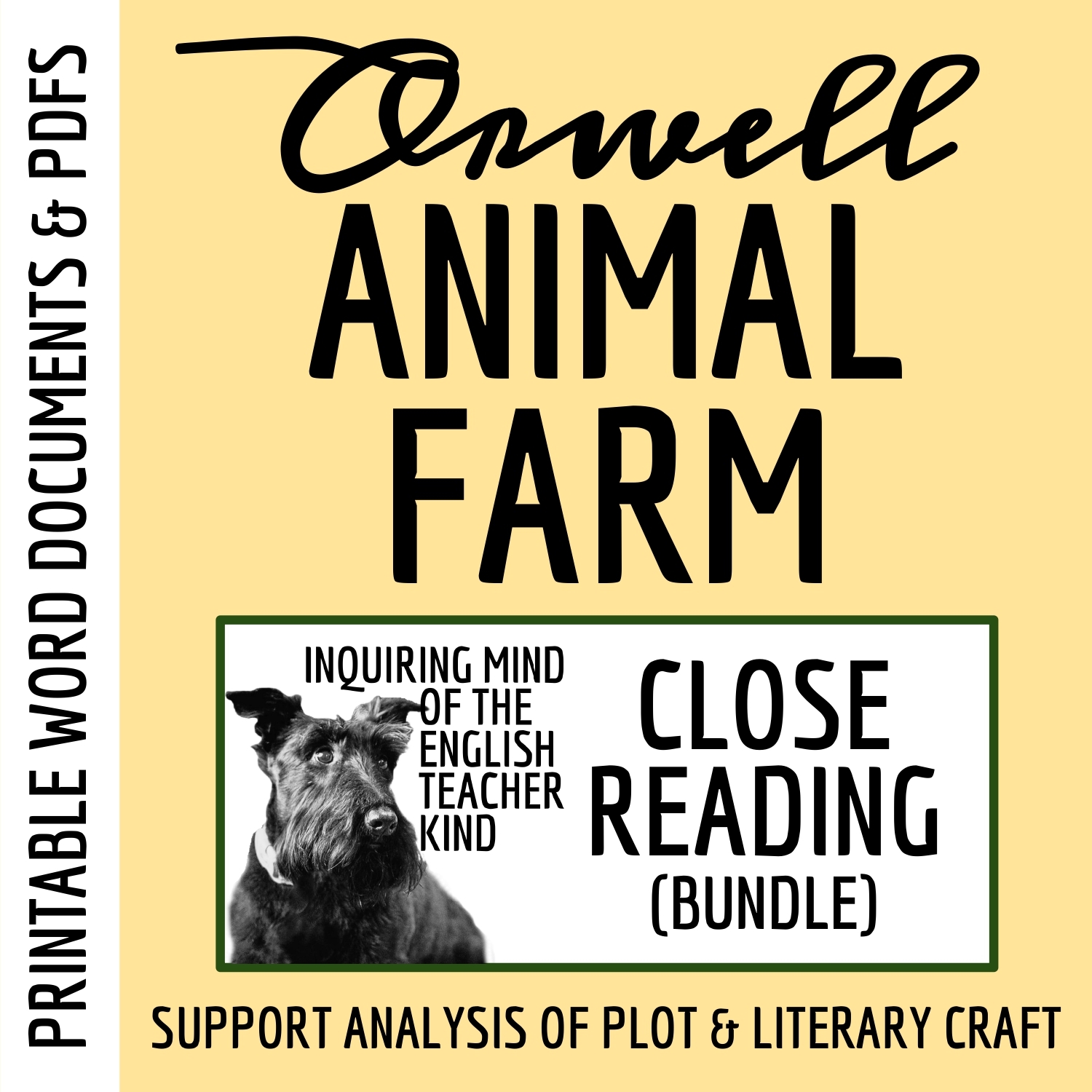 Animal Farm Reading Comprehension Worksheets