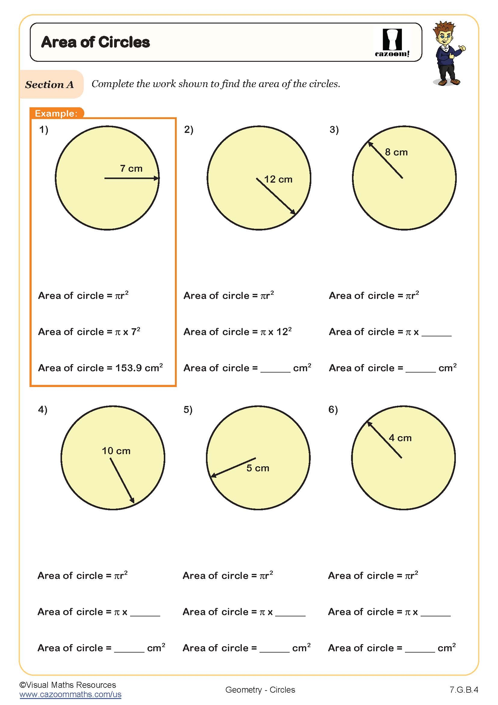 Free Circle Printable Worksheets