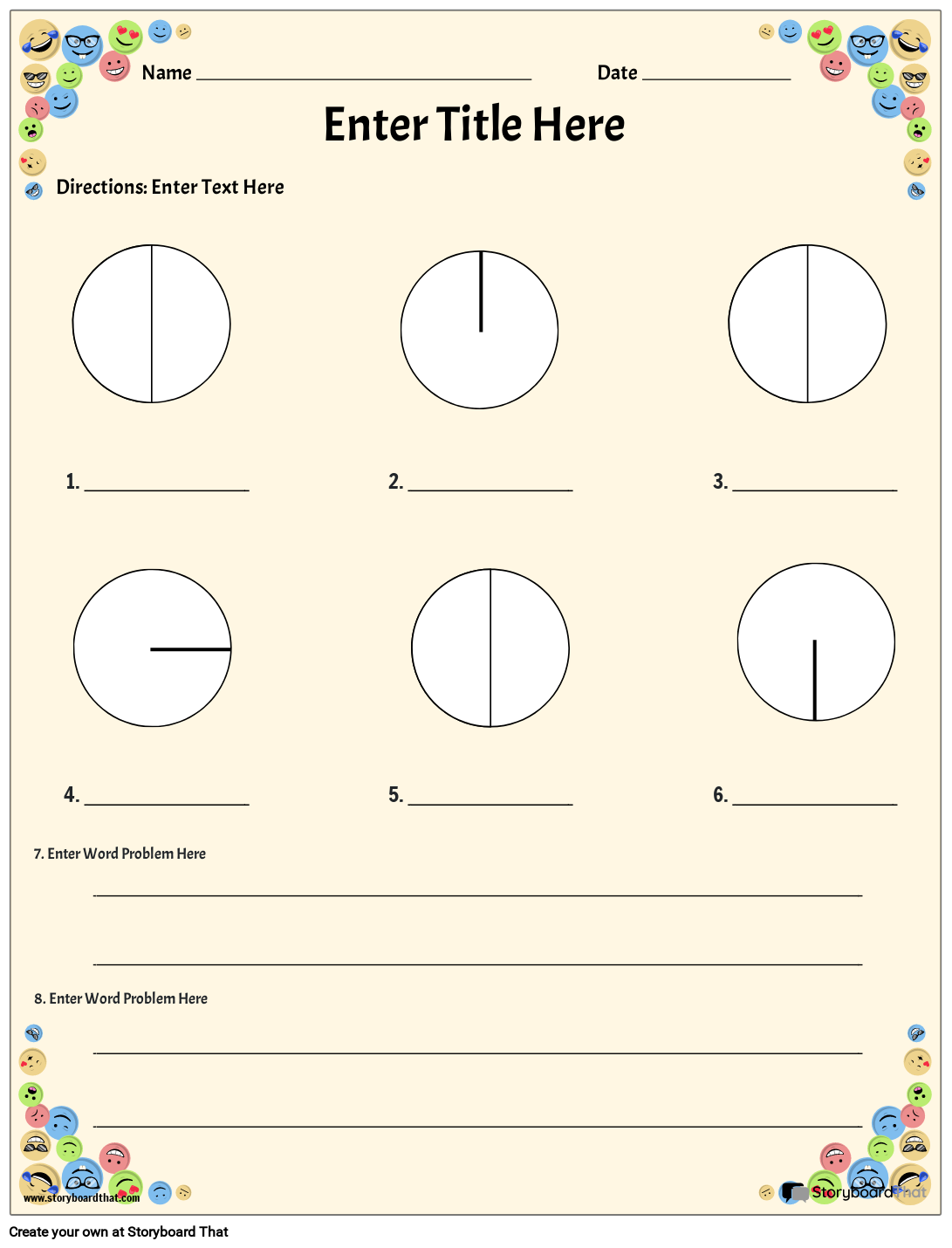 Area U0026 Circumference Worksheets Free Circle Worksheets