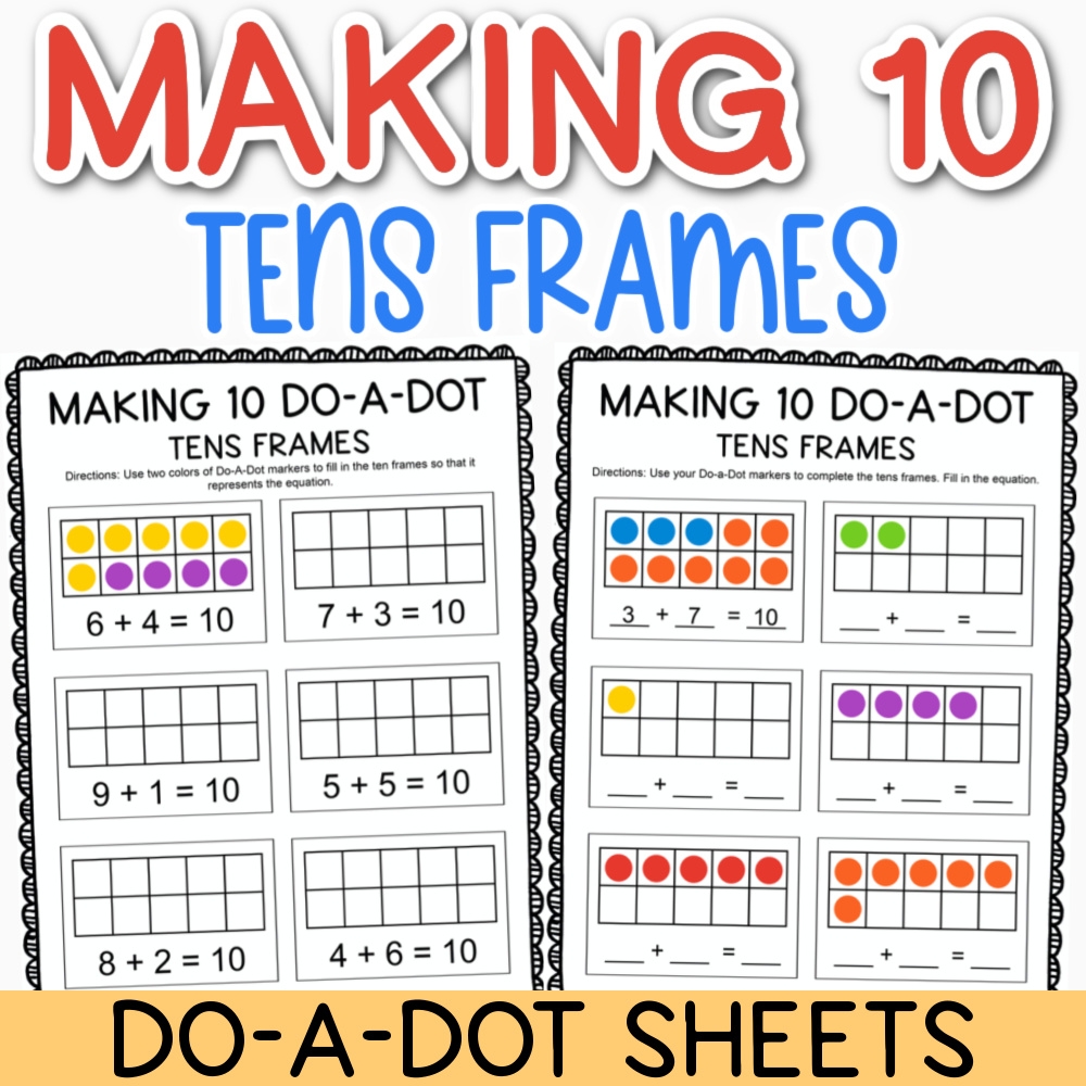 Free Printable Base 10 Block Worksheet