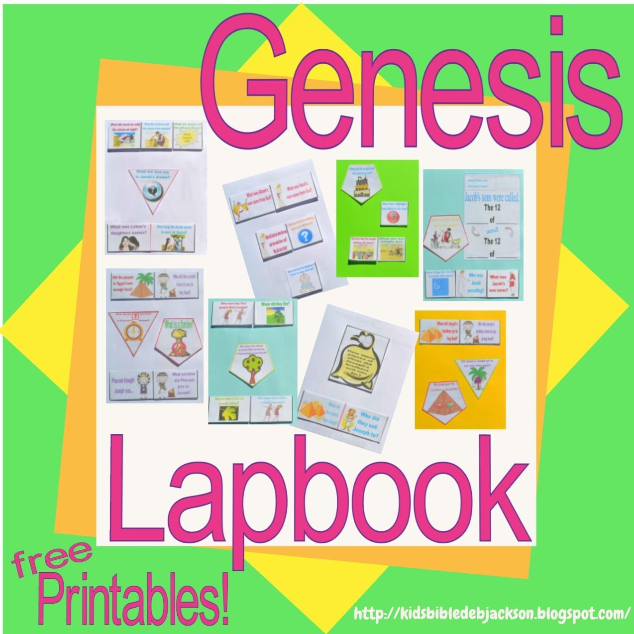 Free Printable Genesis Worksheets