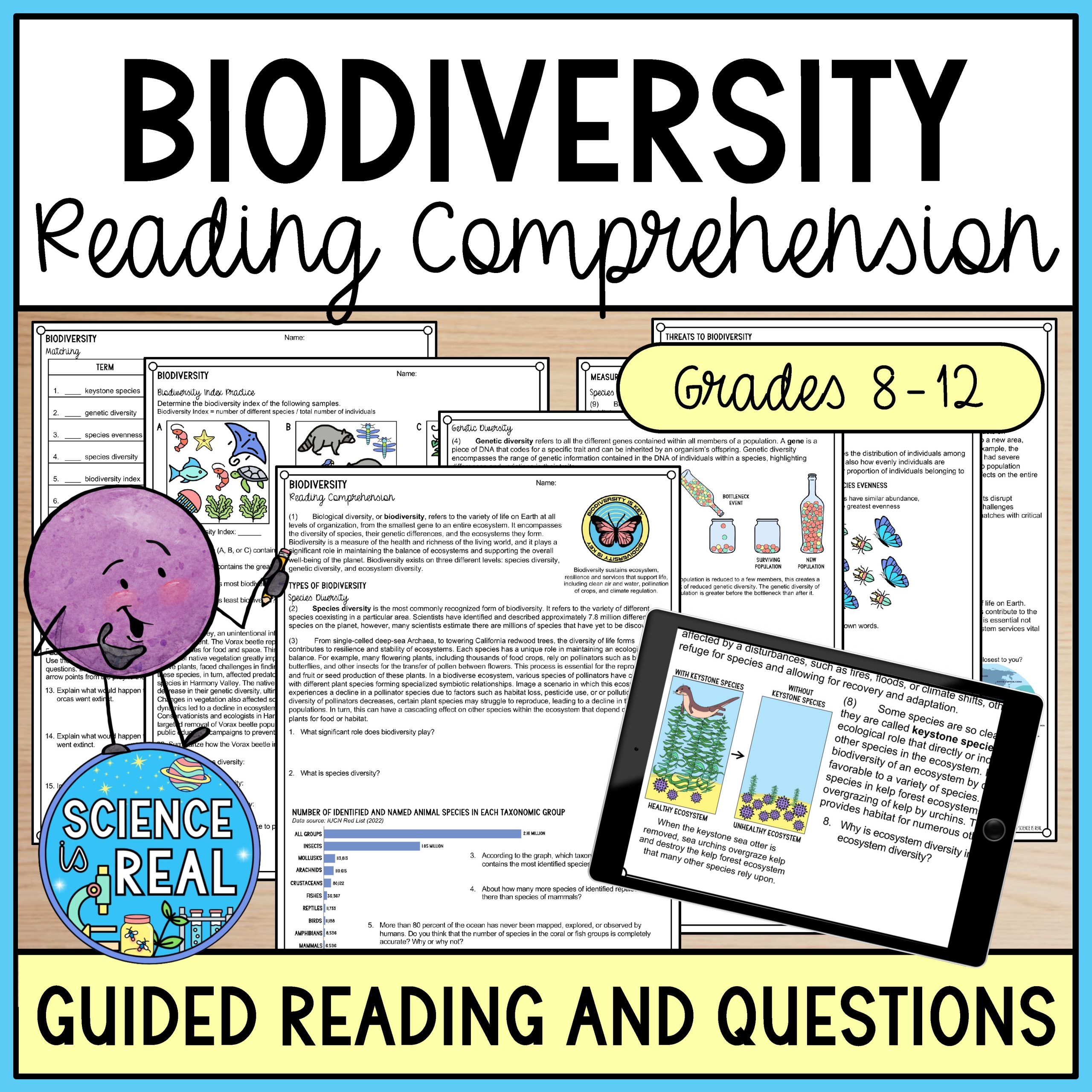 Ecology Reading Comprehension Worksheet Pdf