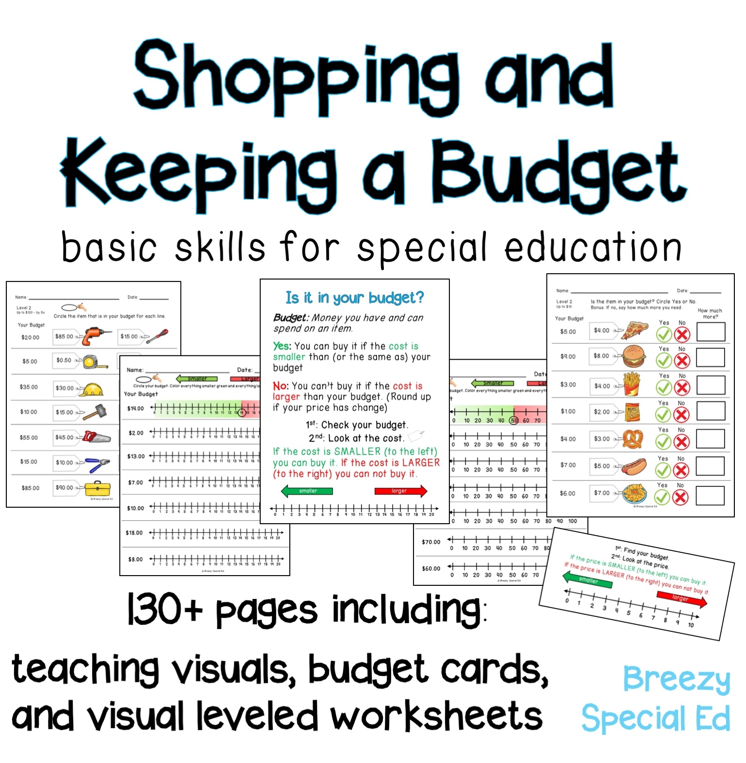 Budget Worksheets Do You Have Enough Money Life Skill Math For Special Ed Made By Teachers