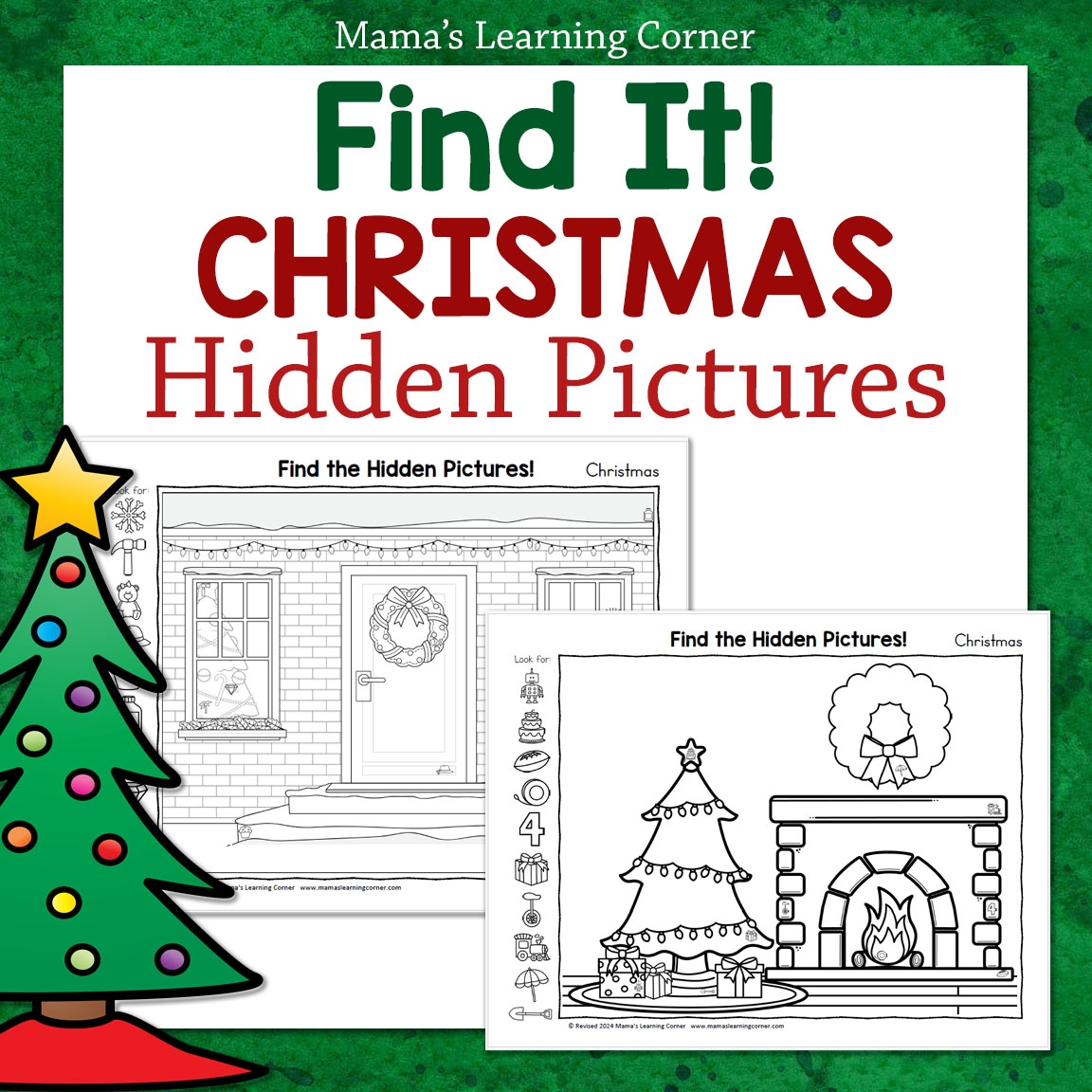 Hidden Pictures Free Printable Worksheets