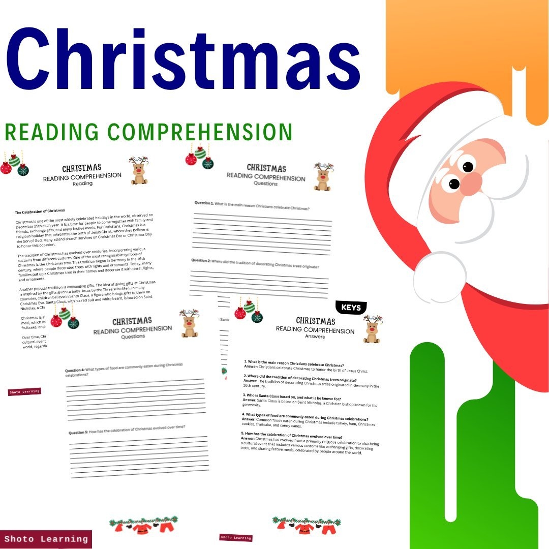 Free Christian Reading Comprehension Worksheets