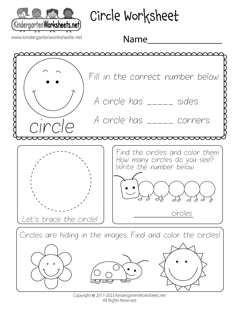 Circle Worksheet Free Printable Digital U0026 PDF