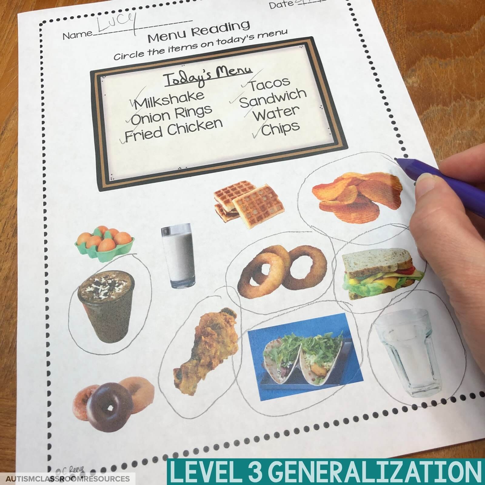 Classroom Tools You Need Leveled Functional Reading Worksheets Autism Classroom Resources