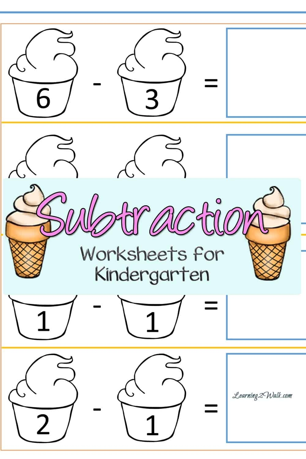 Free Printable Ice Cream Worksheets