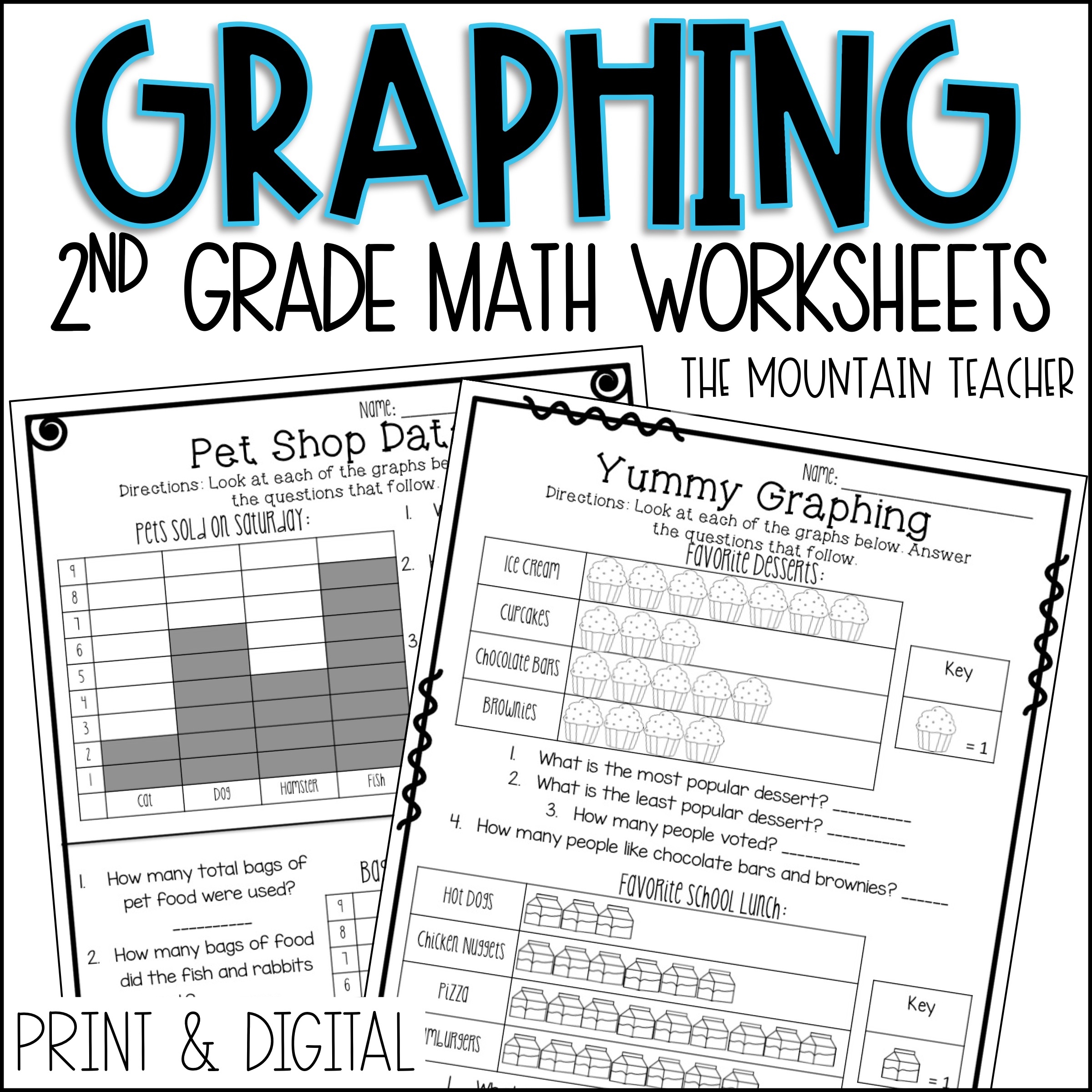 Graphing Worksheets Grade 2 Free Printables
