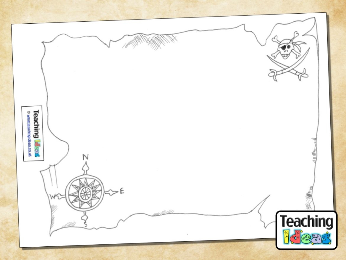 Free Printable Treasure Map Worksheets