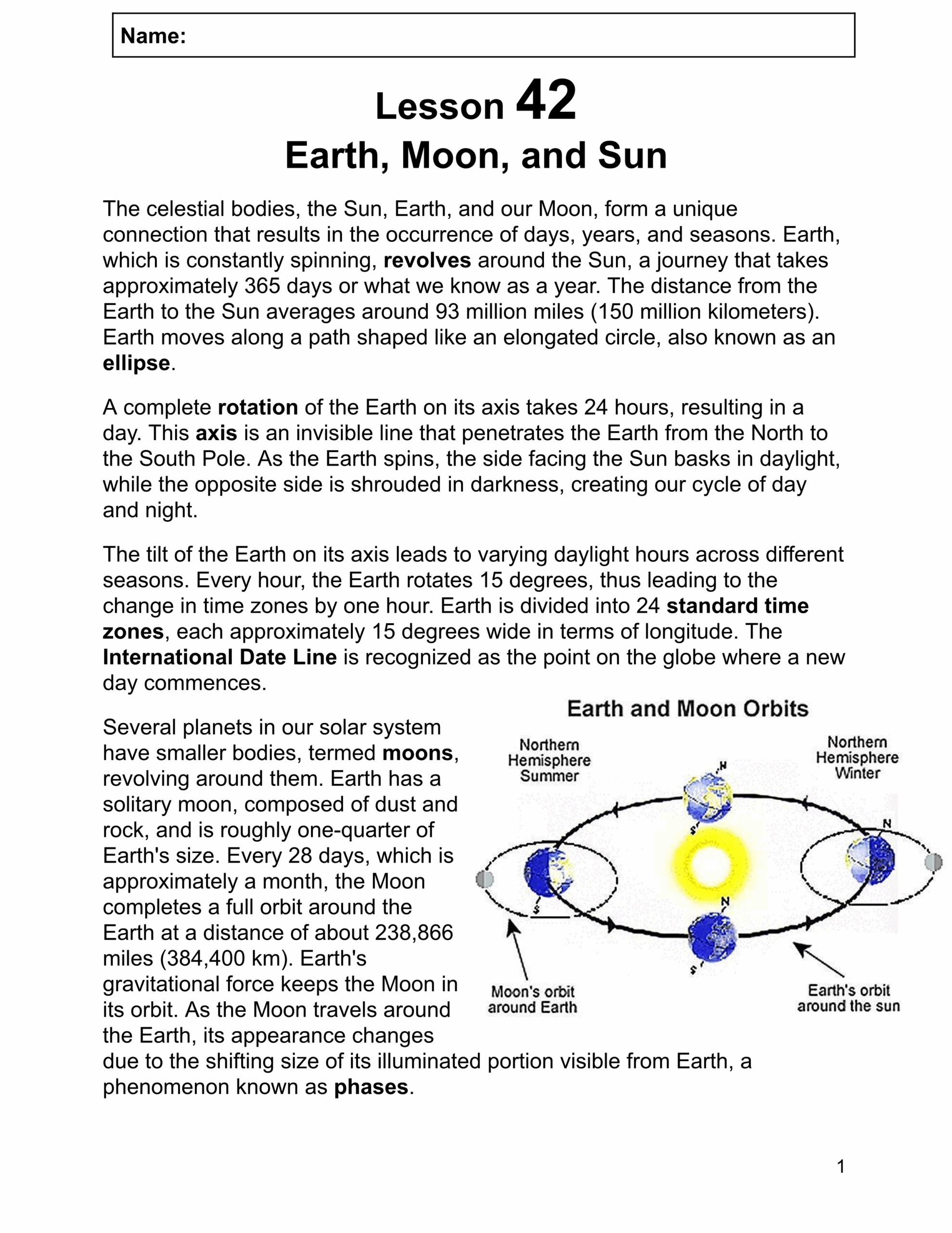 Earth's Biomes Reading Comprehension Worksheets