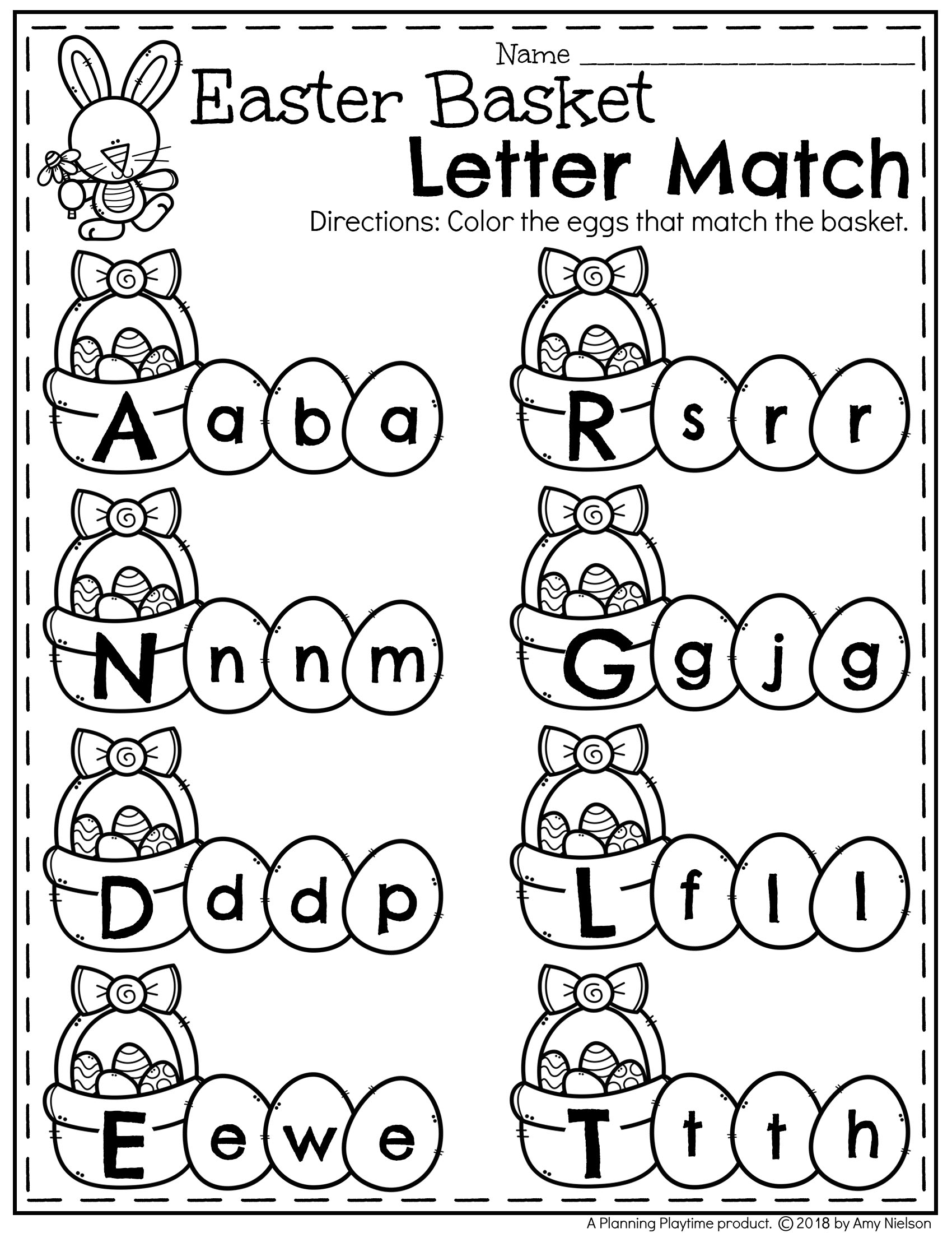 Easter Worksheets Free Printable