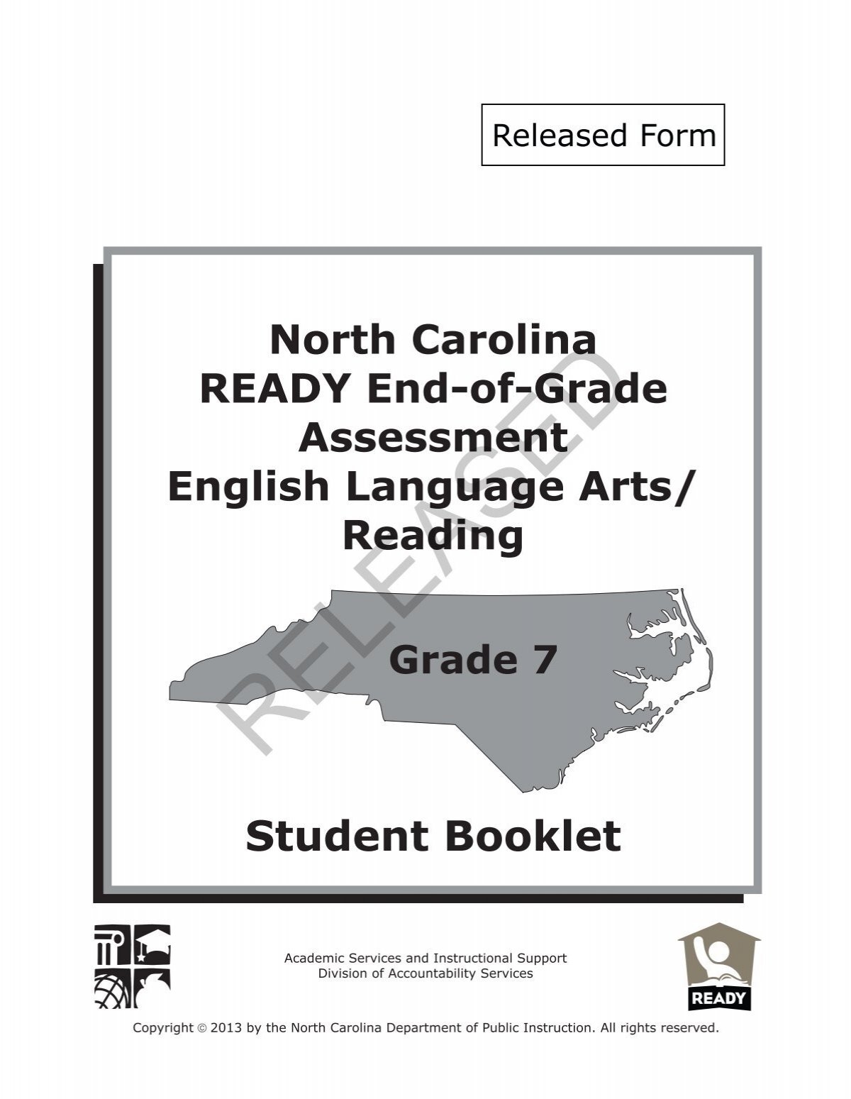 ELA Reading Grade 7 Public Schools Of North Carolina
