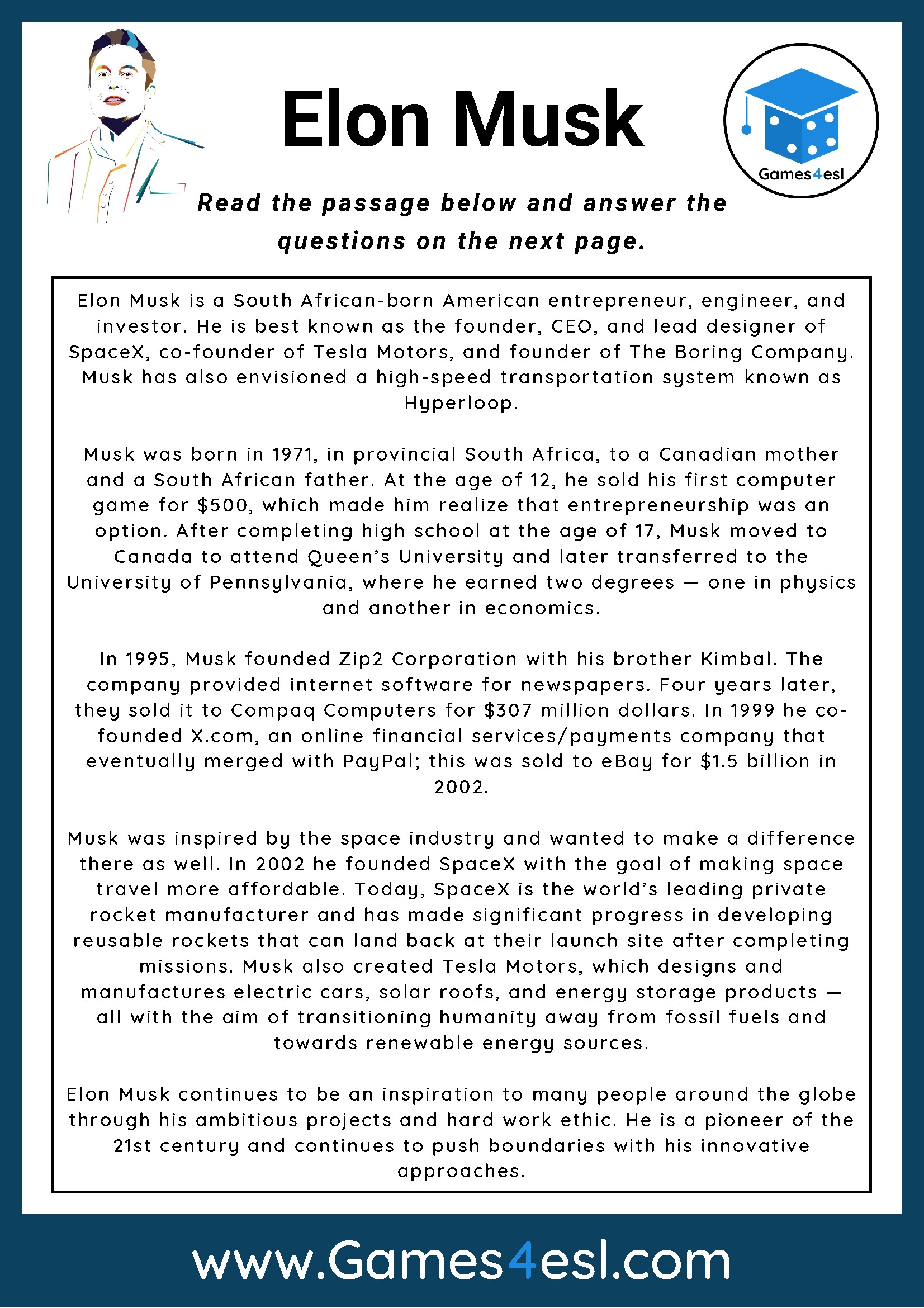 Free Reading Comprehension Worksheets Middle School