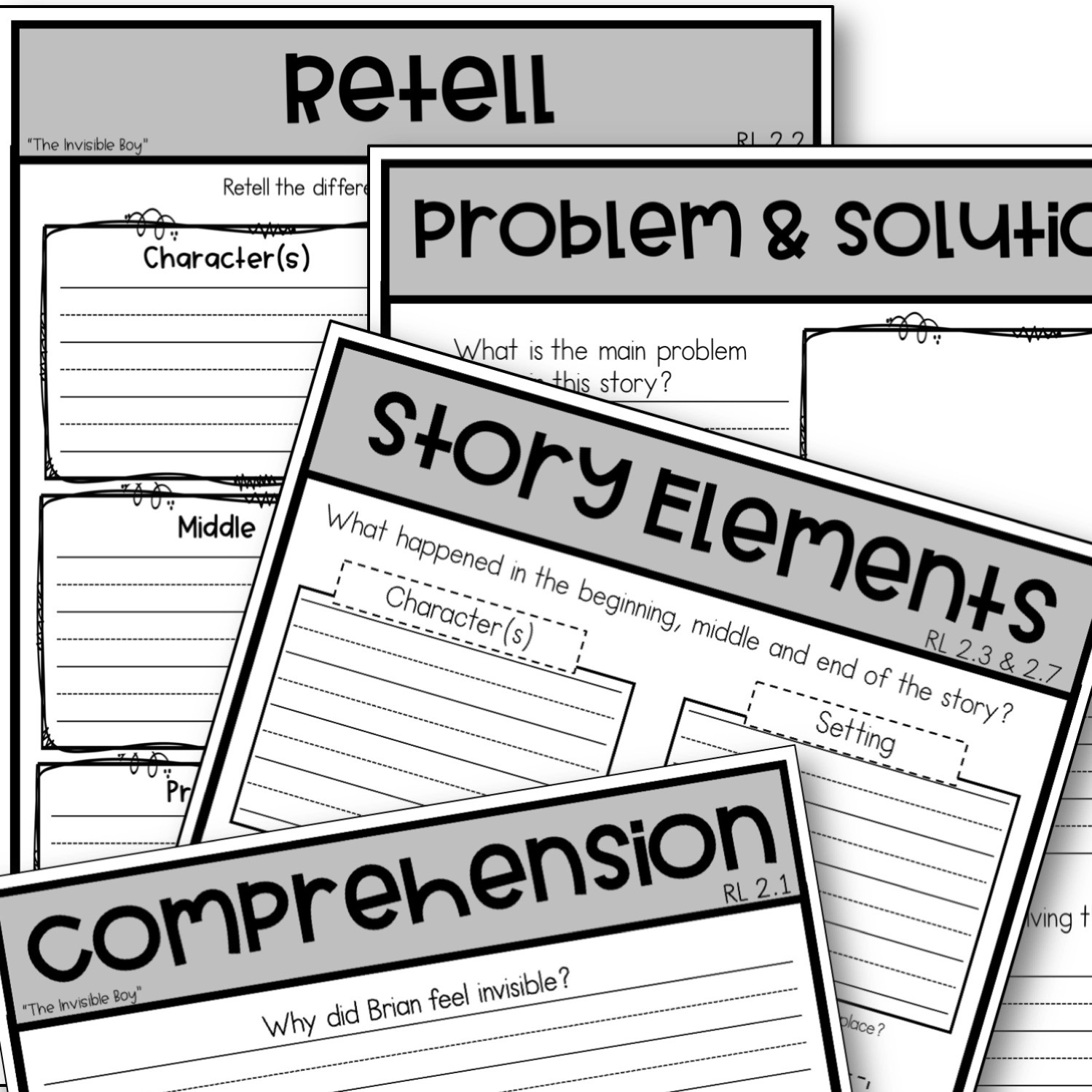 Enemy Pie Activities For Reading Comprehension