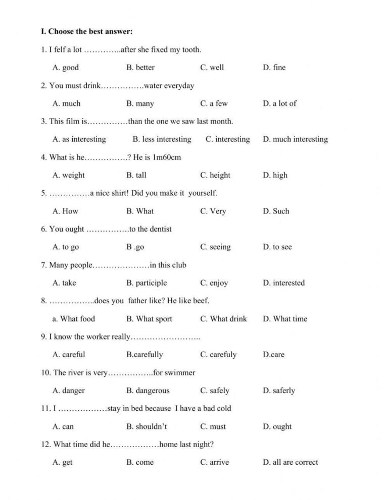Engaging English Worksheets For 7th Grade Students Boost Learning U0026 Fun