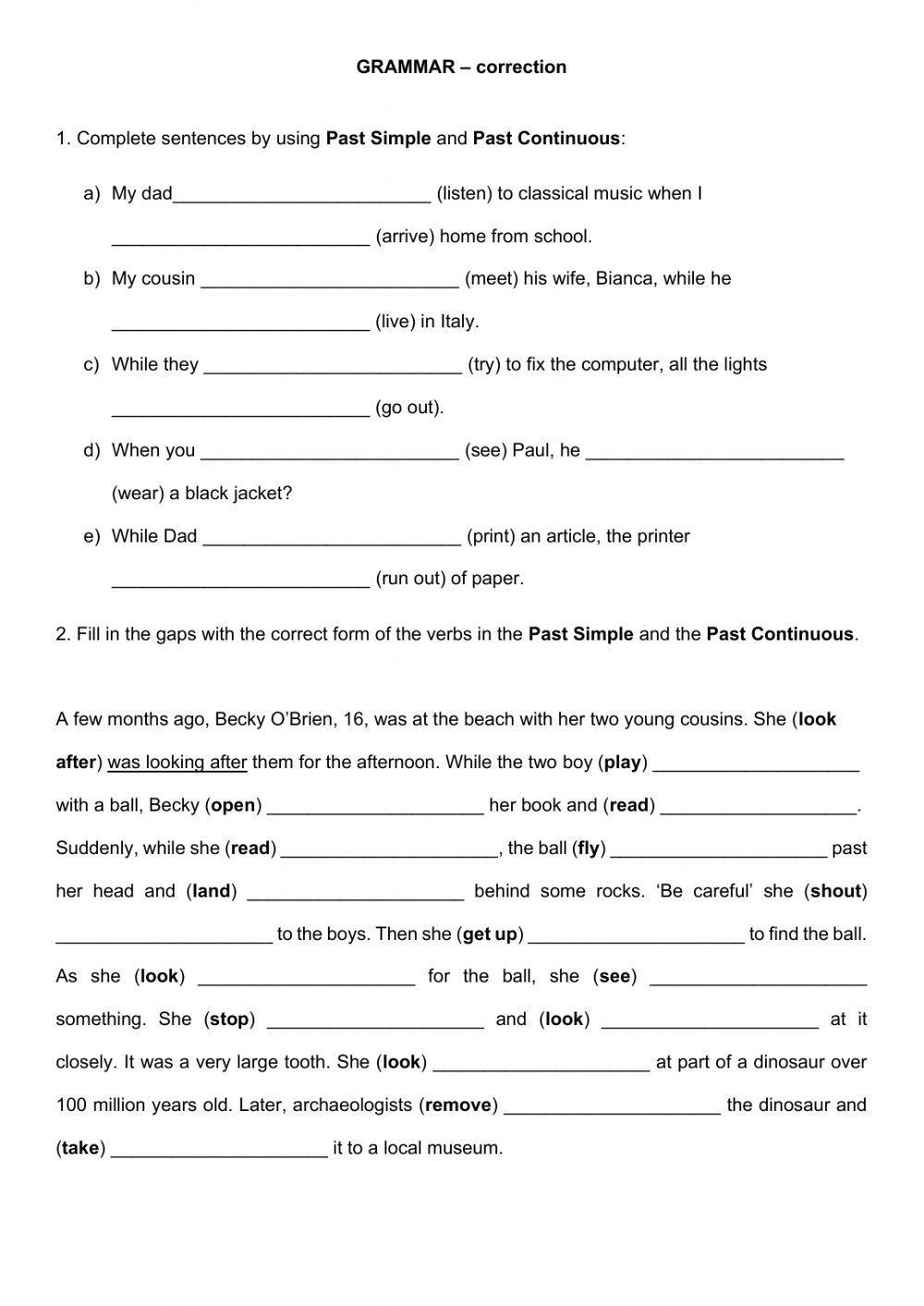 Engaging Grammar Worksheets For 7th Graders Interactive Learning 