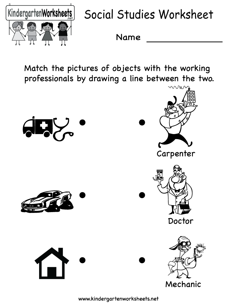 Free Printable Elementary Social Studies Worksheets