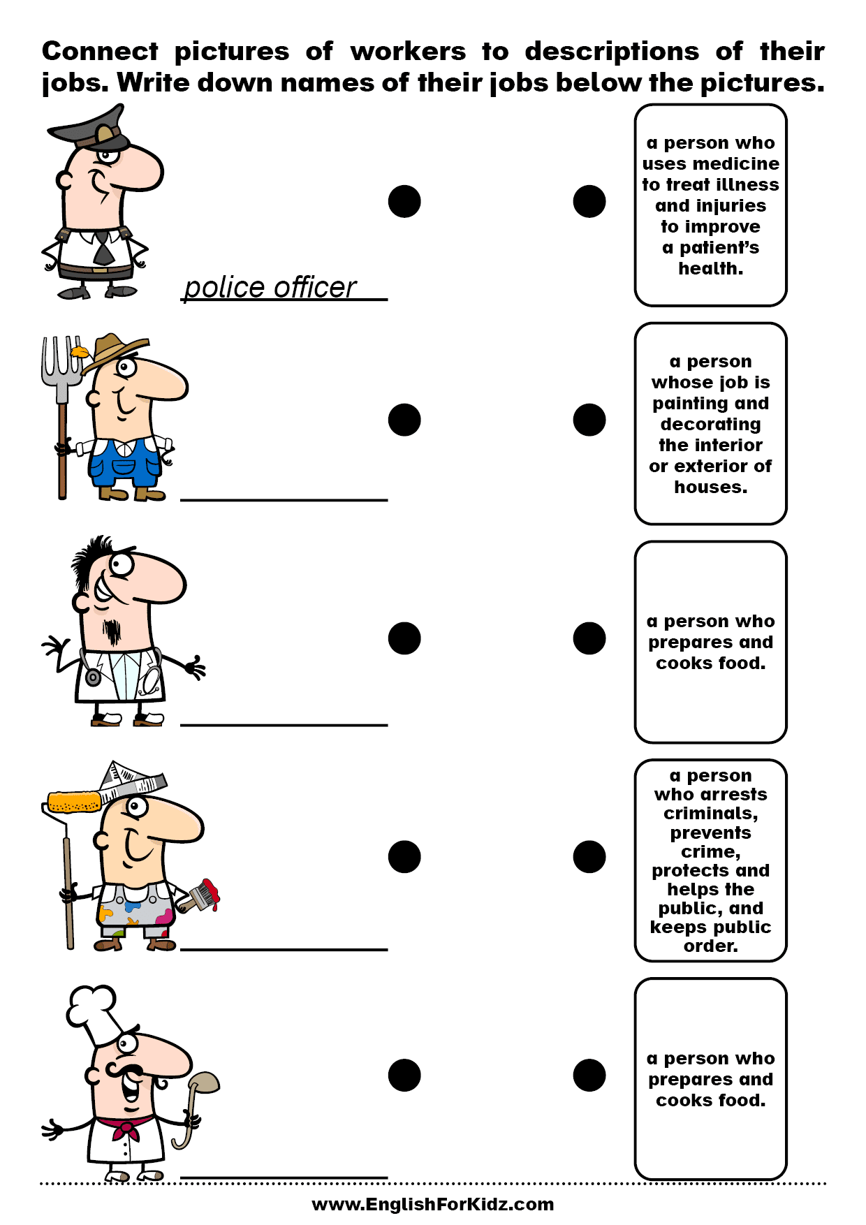 English For Kids Step By Step Labor Day Worksheets And Reading Comprehension